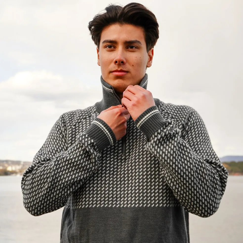 Alvdal Wool Half Zip