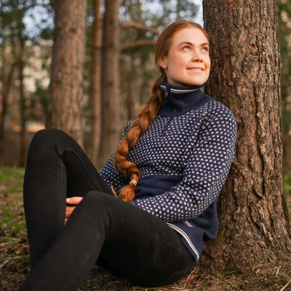 Alvdal Wool W Half Zip