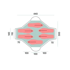 Helium Expedition Dome 6 Tent
