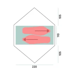 Helium Expedition Dome 2-Persons Tent