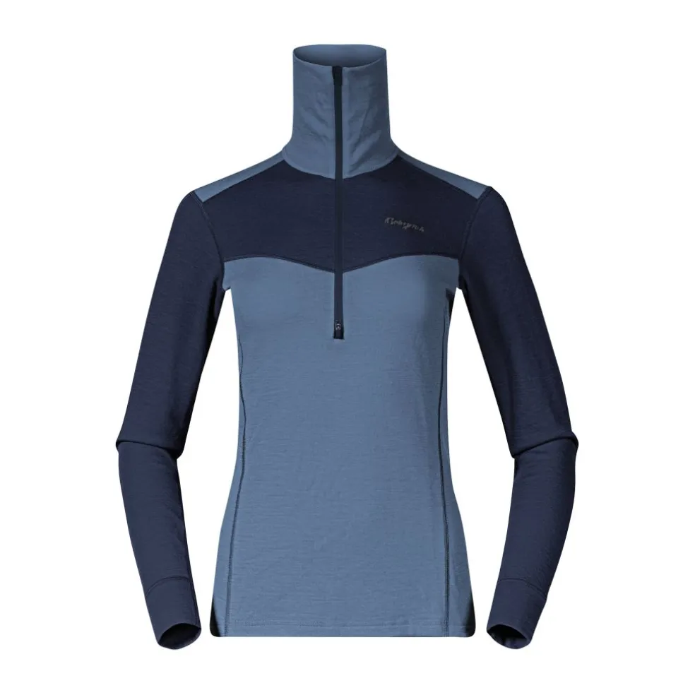 Inner:Dual Merino Half Zip Women