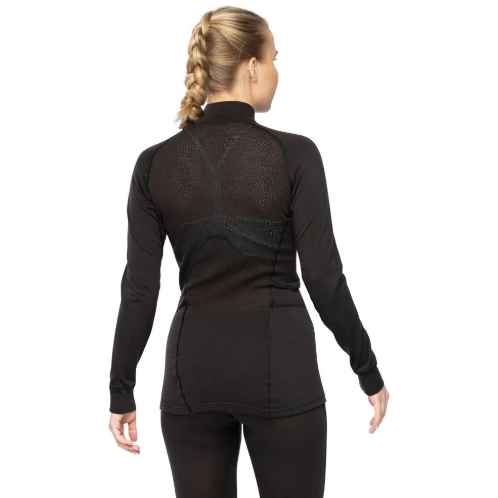 Inner:Pure Merino Half Zip Women