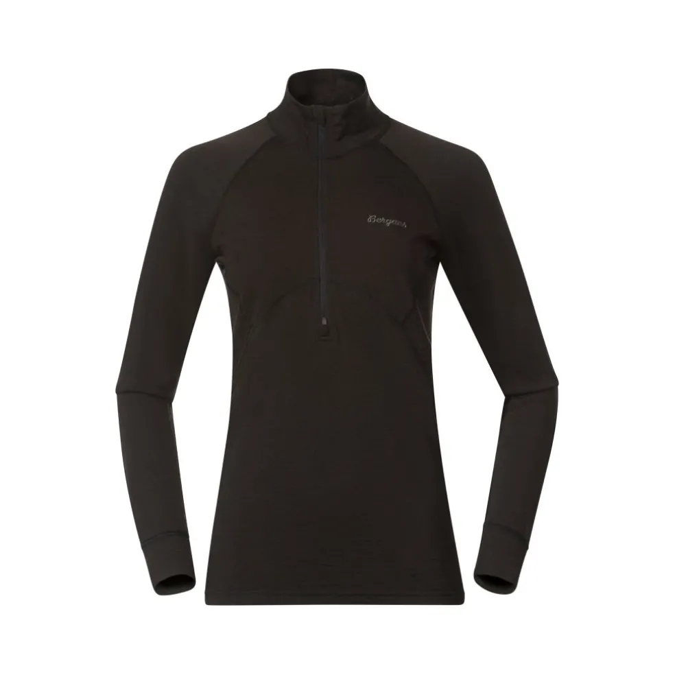 Inner:Pure Merino Half Zip Women