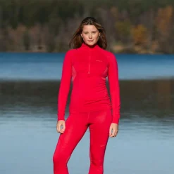 Inner:Pure Merino Half Zip Women