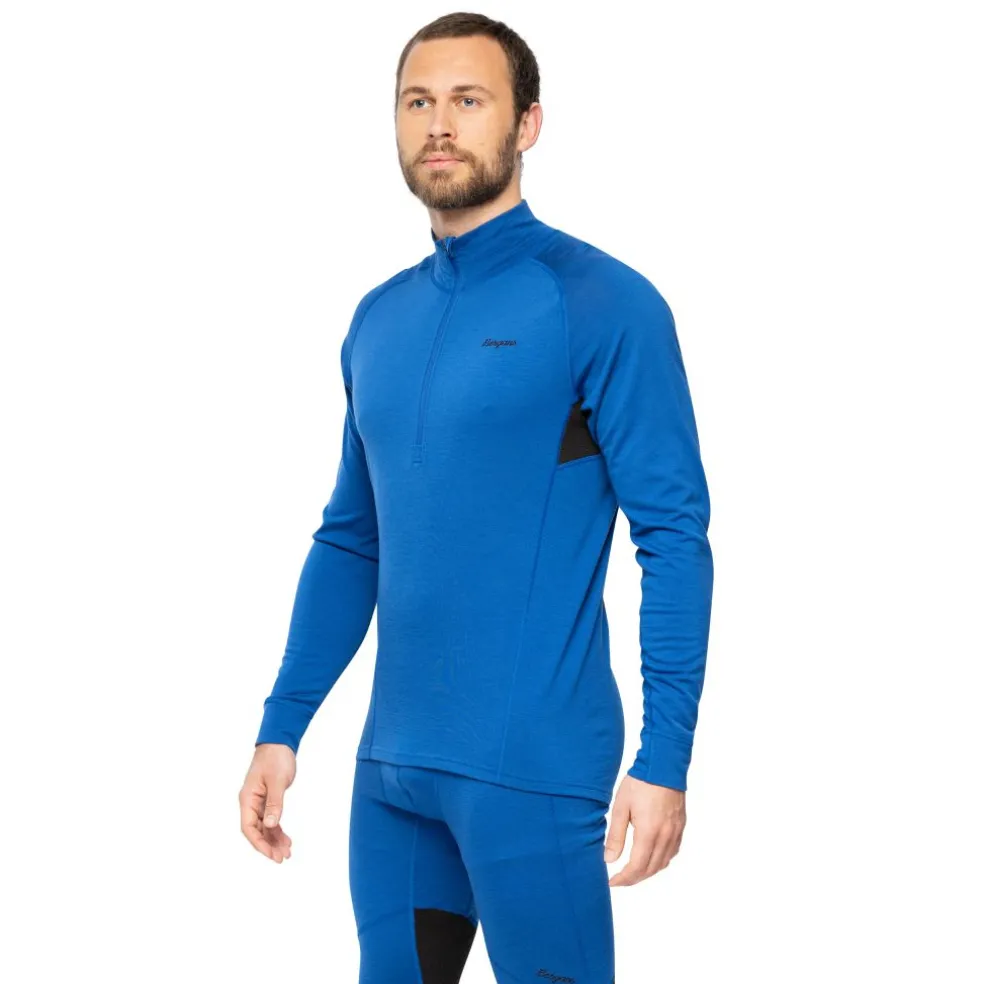 Inner:Pure Merino Half Zip Men