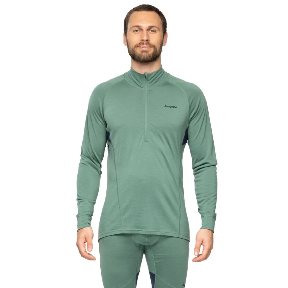 Inner:Pure Merino Half Zip Men