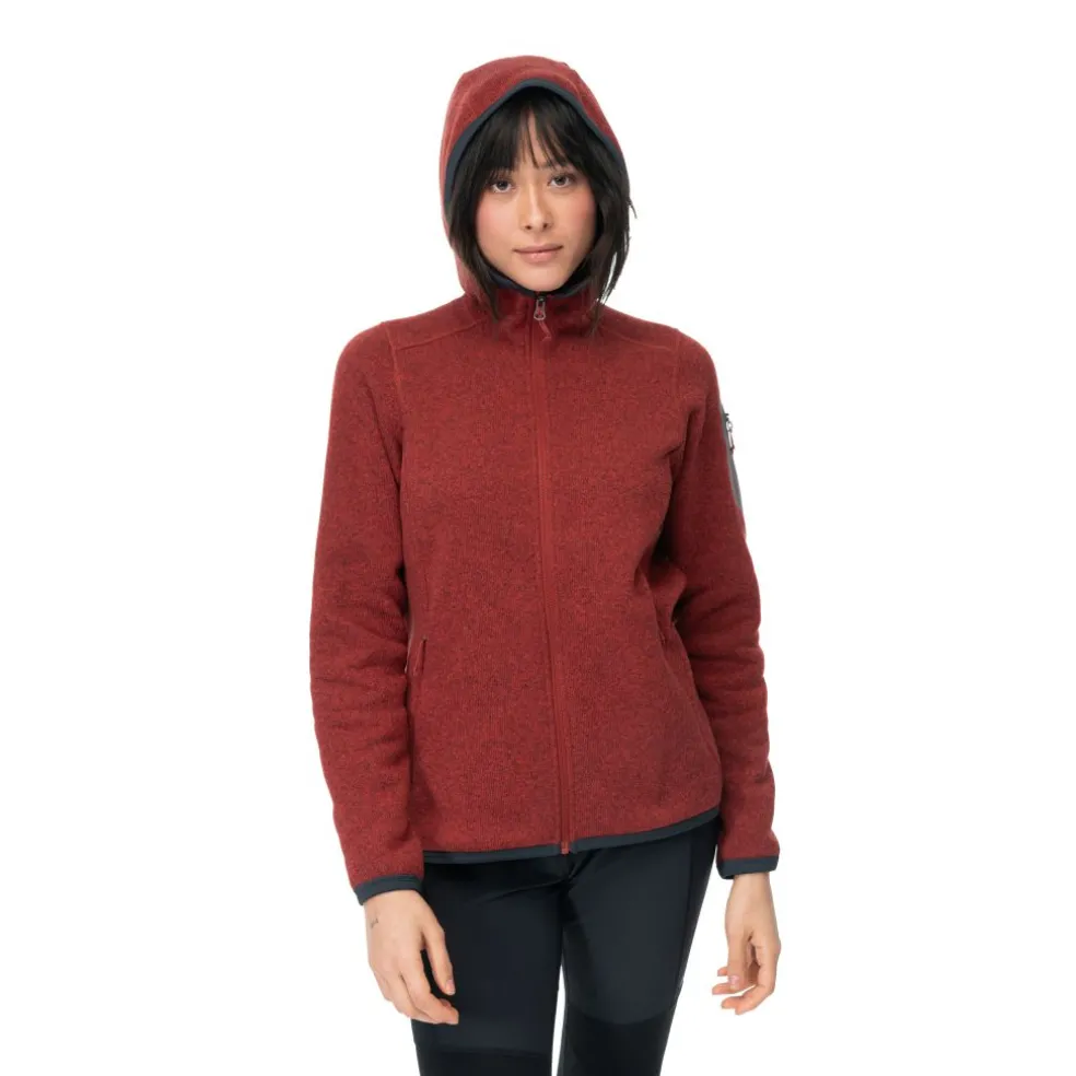 Kamphaug Knitted W Hoodie