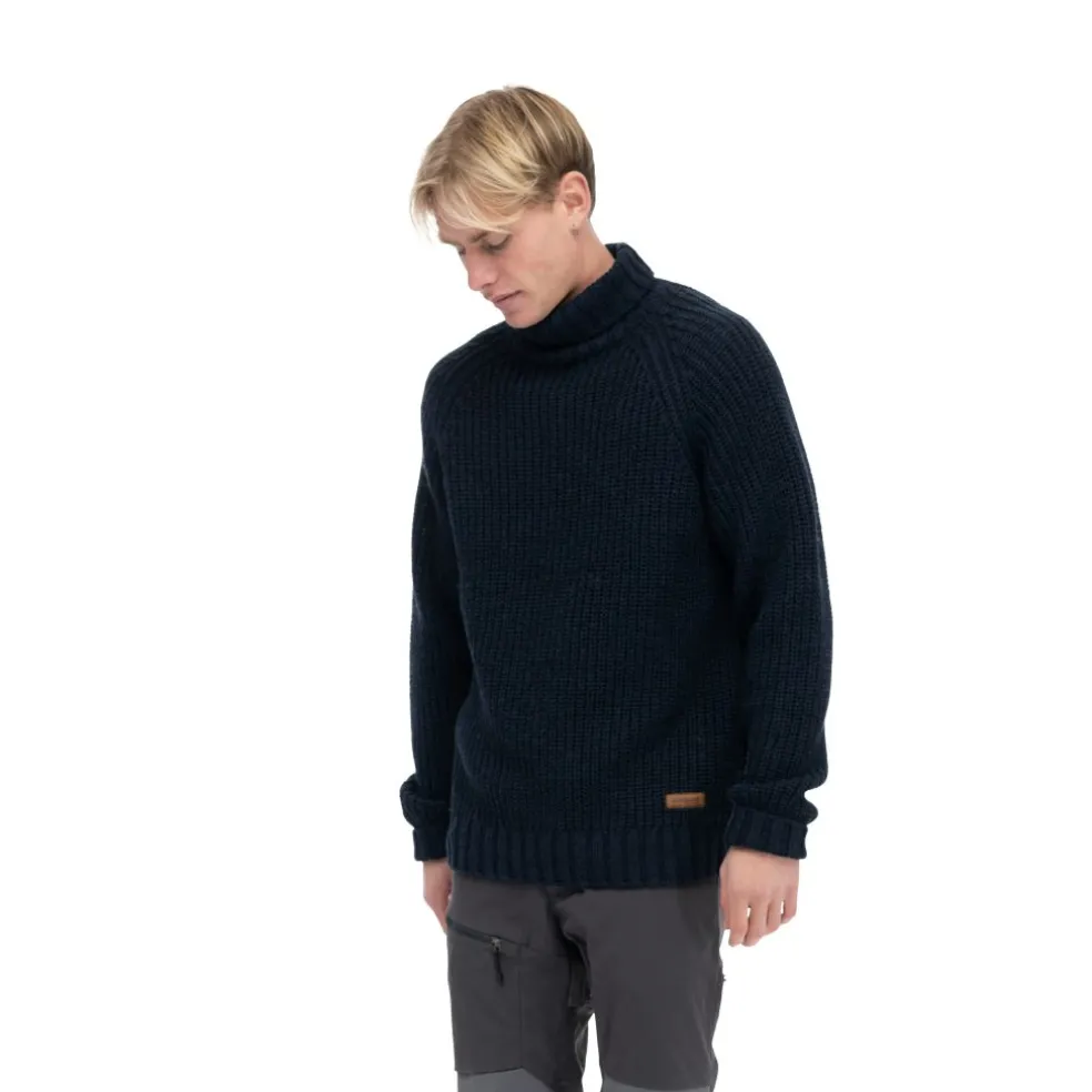 Nordmarka Merino High Neck Jumper Men