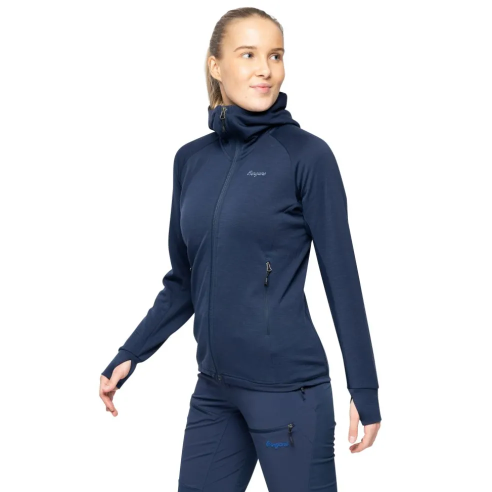 Rabot Merino Tech Midlayer Hoodie Women