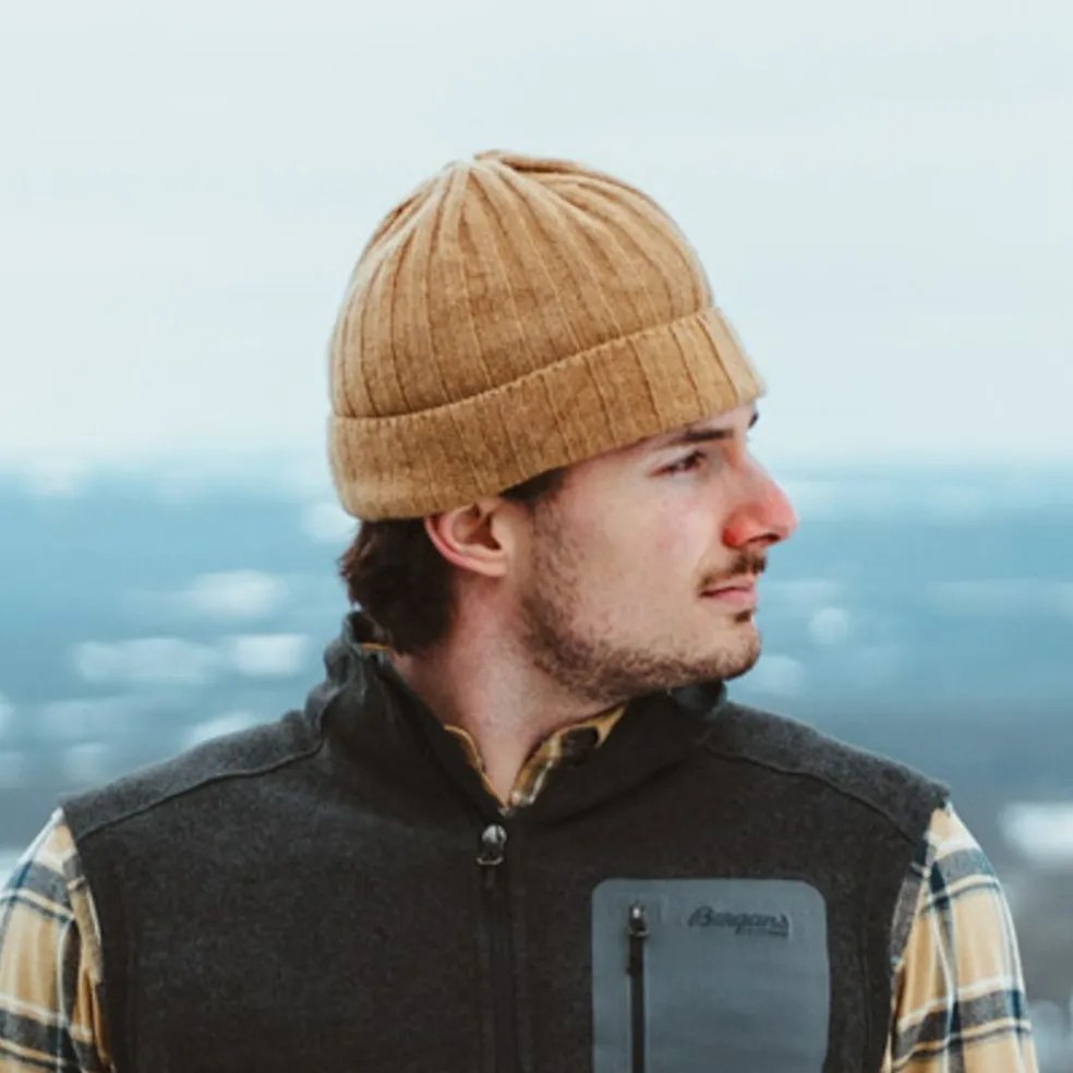 Rabot Mount Rib Wool Beanie