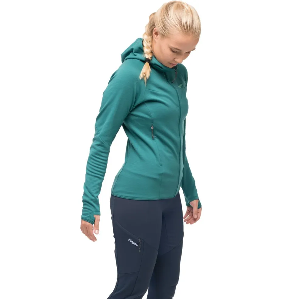 Tind Merino Hood Jacket Women