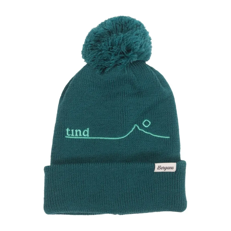 Tind PowPow Pom Wool Beanie