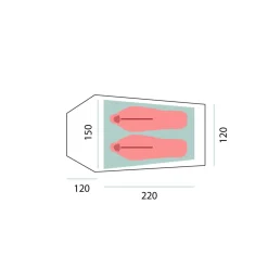 Trillemarka 2-Pers Tent
